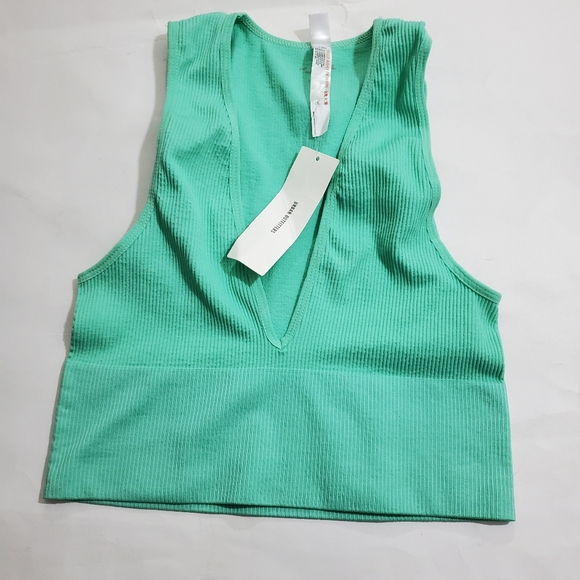 Urban Outfitters Out From Under Hailey Seamless Plunging Bra Top NWT Medium Boho - Picture 2 of 8